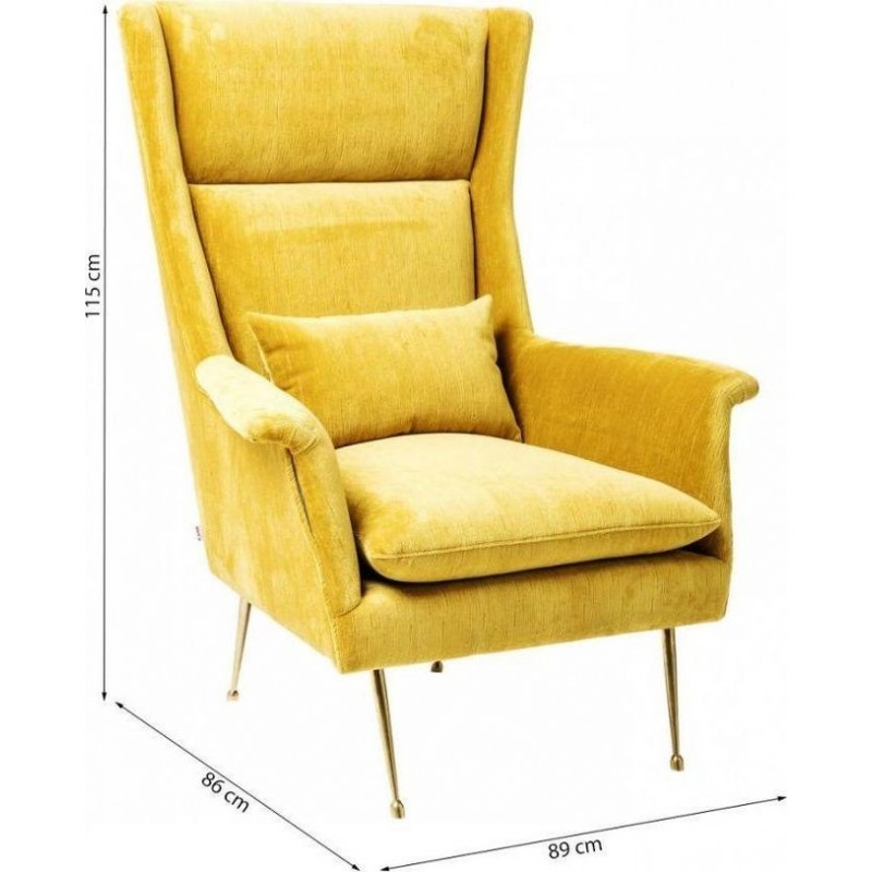 Armchair Vegas Forever Yellow